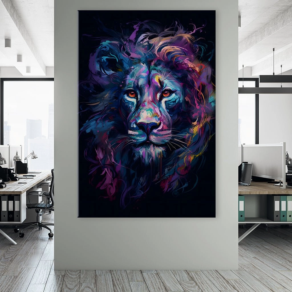 Lion Art by Juliano de Araujo