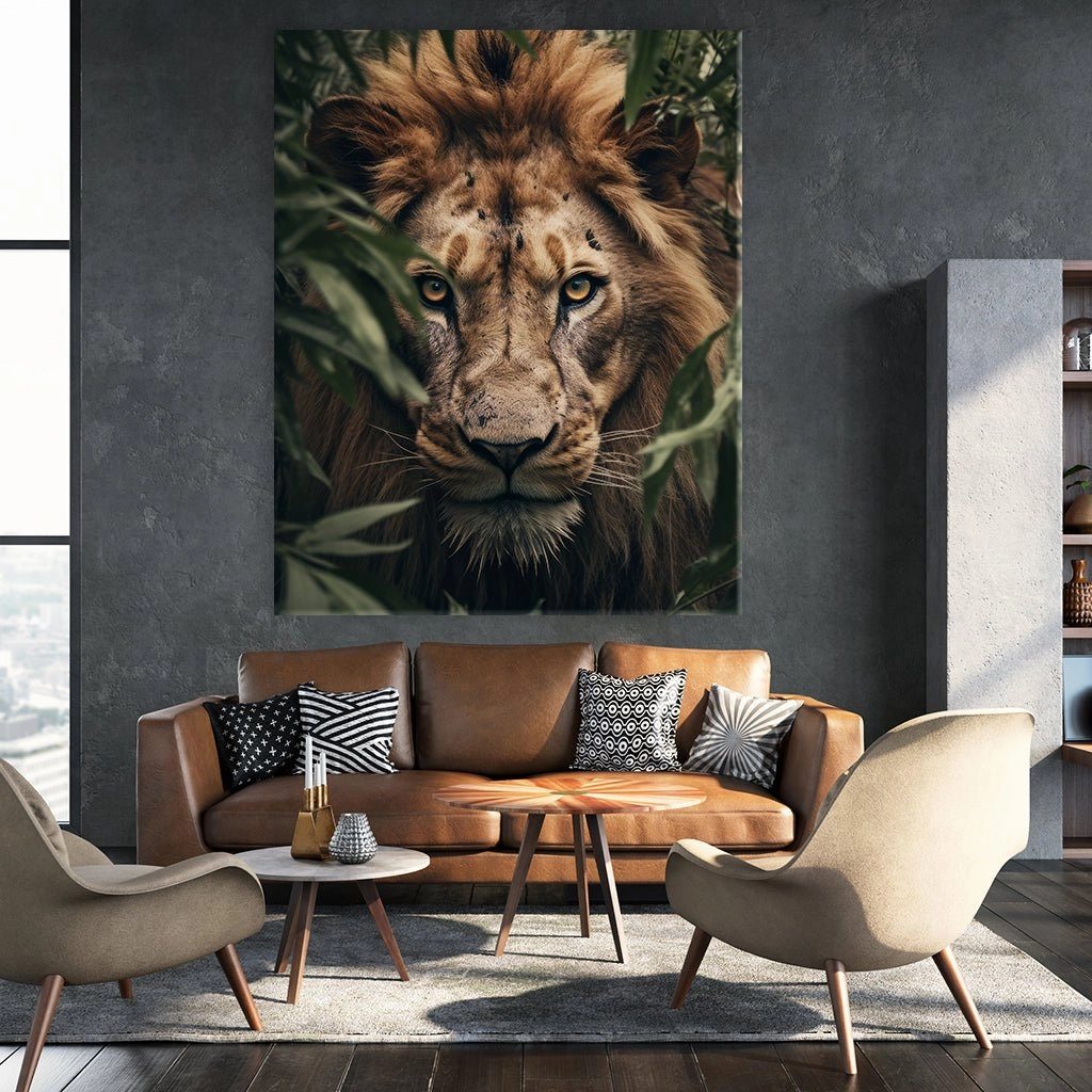Lion Bushes by Zenzdesign