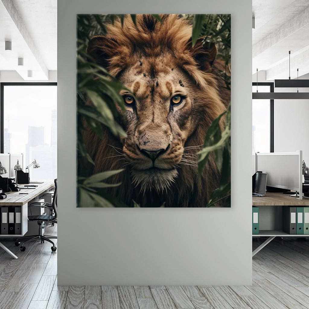 Lion Bushes by Zenzdesign