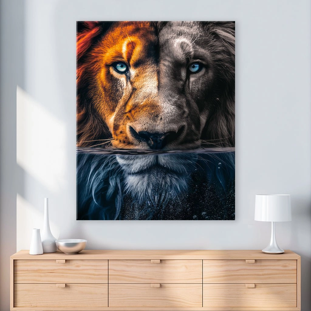 Lion Diver by Zenzdesign