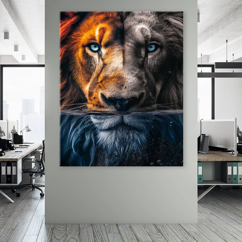 Lion Diver by Zenzdesign