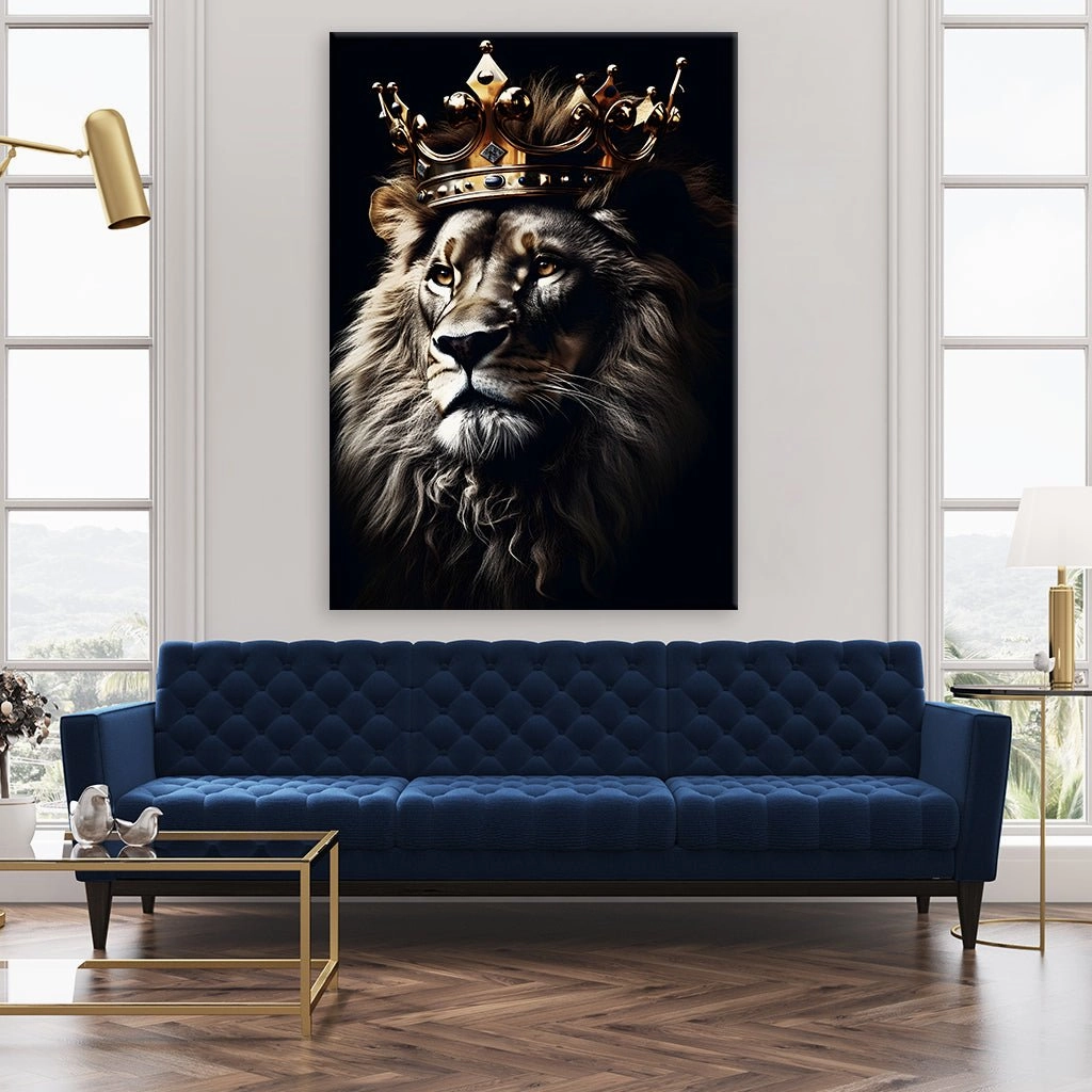 Lion King by Rosa Piazza 