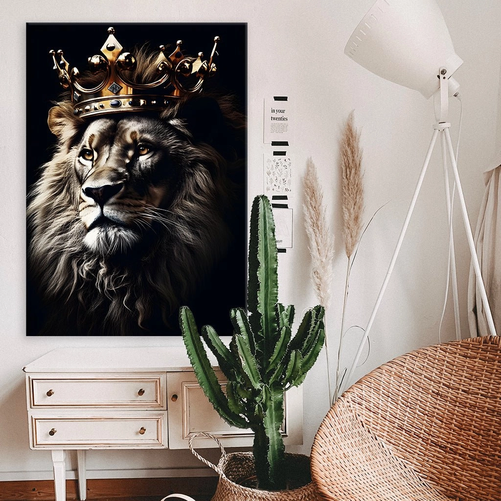 Lion King by Rosa Piazza 
