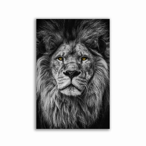 Lion NEW framed mural artwork