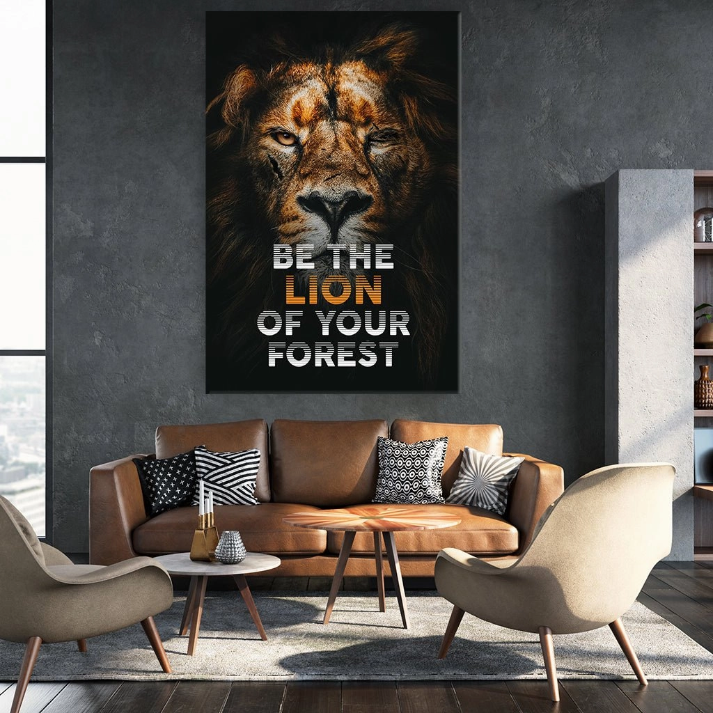 Lion of your forest by Adrian Vieriu 