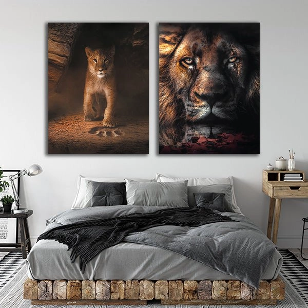 Lion Stars - Duo by Zenzdesign