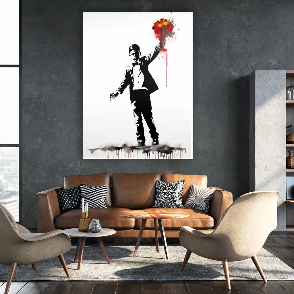 Little Gentleman x Banksy by Daniel Decker