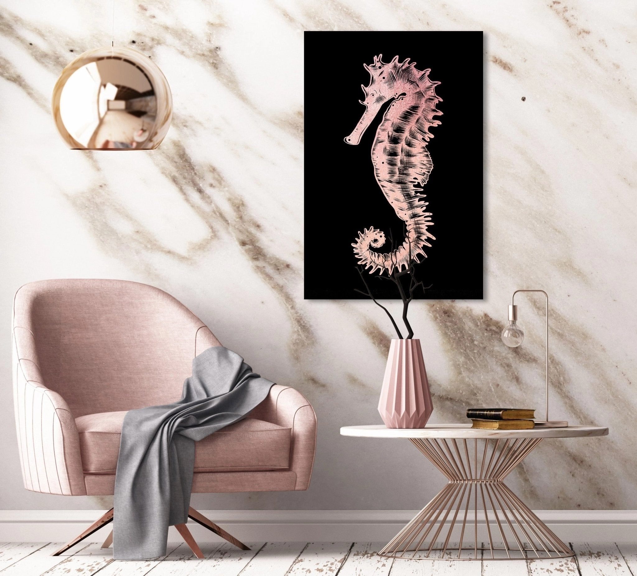 Little Seahorse Ros on Acrylic