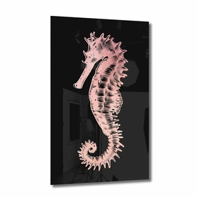 Little Seahorse Ros on Acrylic framed mural artwork