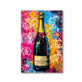 Lively Art by Adrian Vieriu framed mural artwork