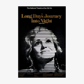 Long Day's Journey Into Night 1971 Print star pattern wallpaper