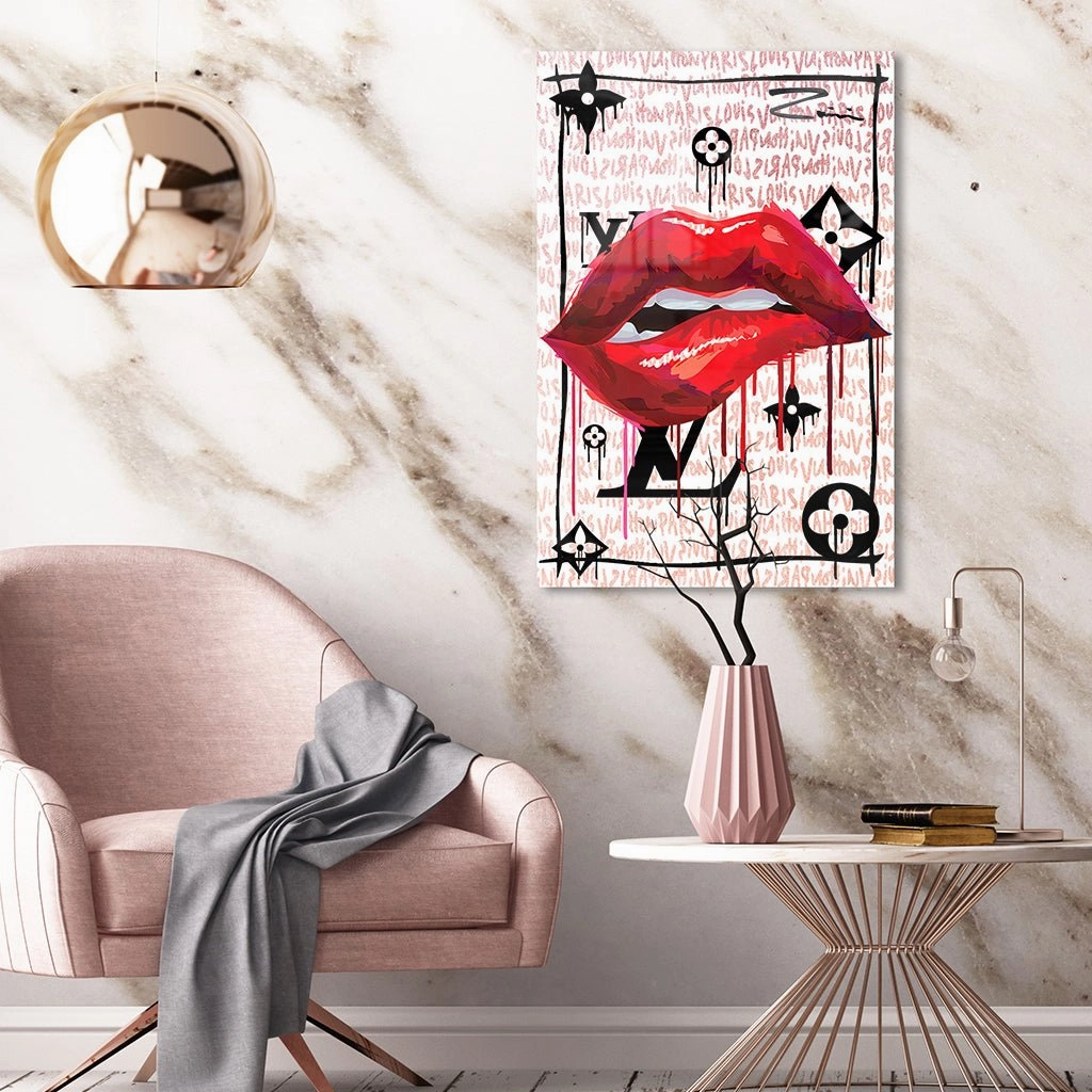 Louis Kiss by Zuppini Ros on Acrylic