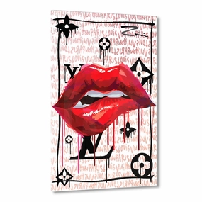 Louis Kiss by Zuppini Ros on Acrylic framed mural artwork