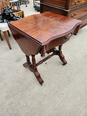 LOUIS PHILIPPE DROP SIDE WORK TABLE artistic wall mural