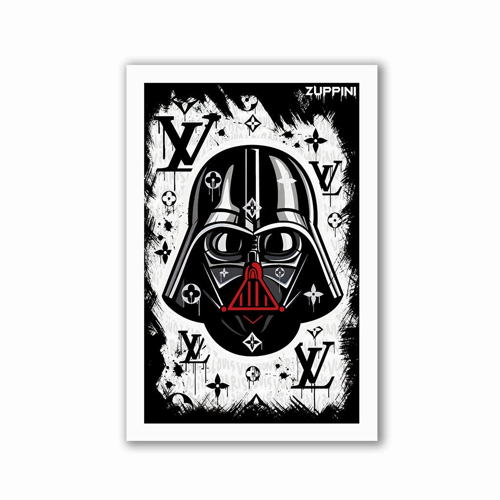 Louis Vader by Zuppini framed mural artwork