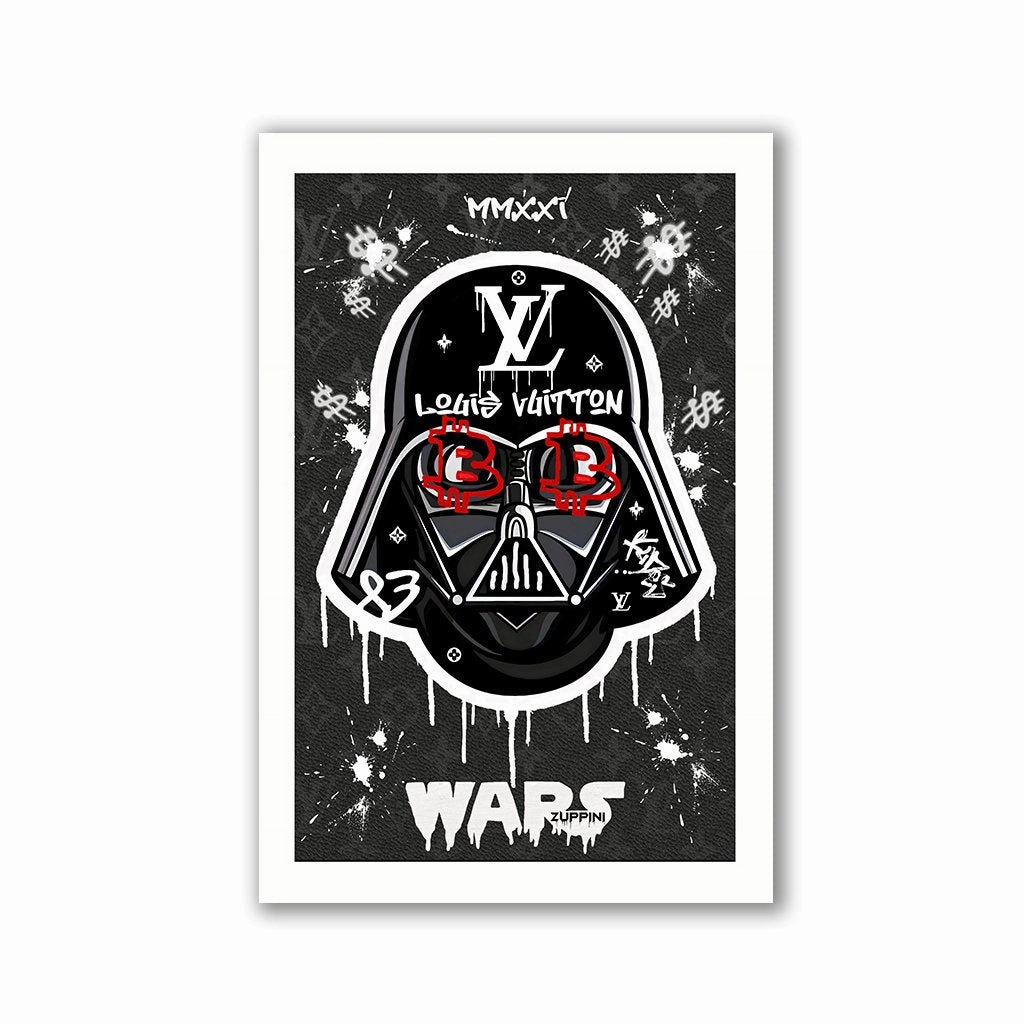Louis Wars by Zuppini framed mural artwork