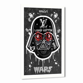 Louis Wars by Zuppini Silver on Acrylic framed mural artwork