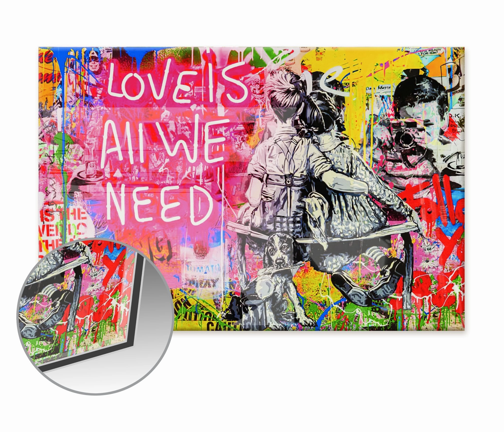 Love is all we need by Banksy