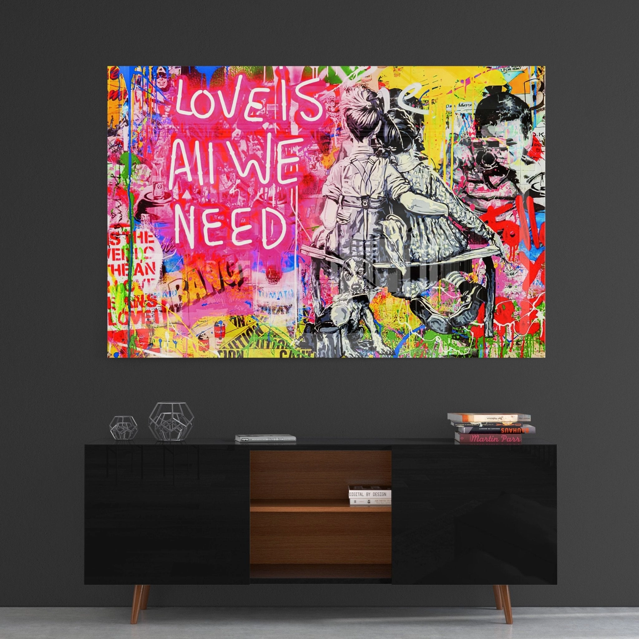 Love is all we need by Banksy