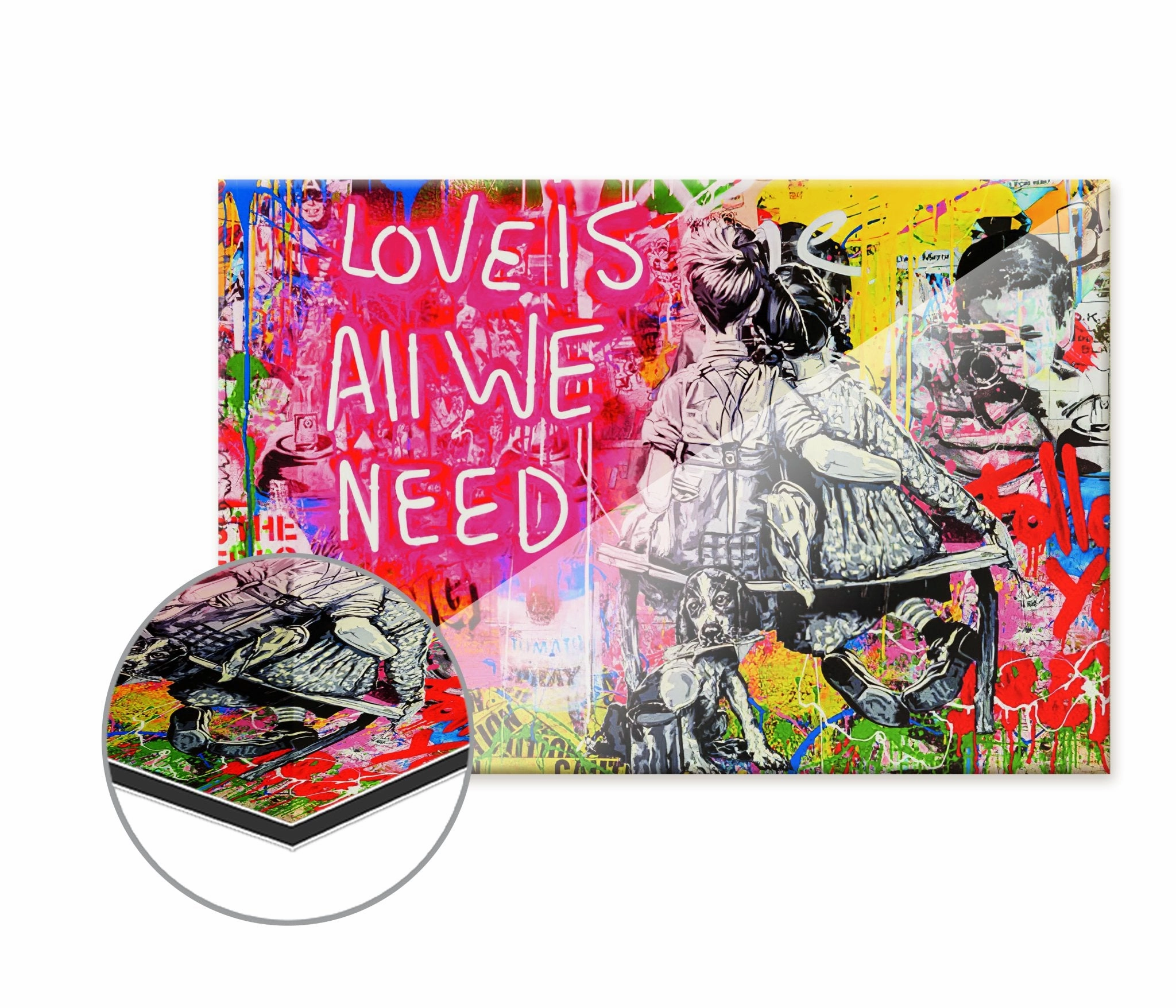 Love is all we need by Banksy