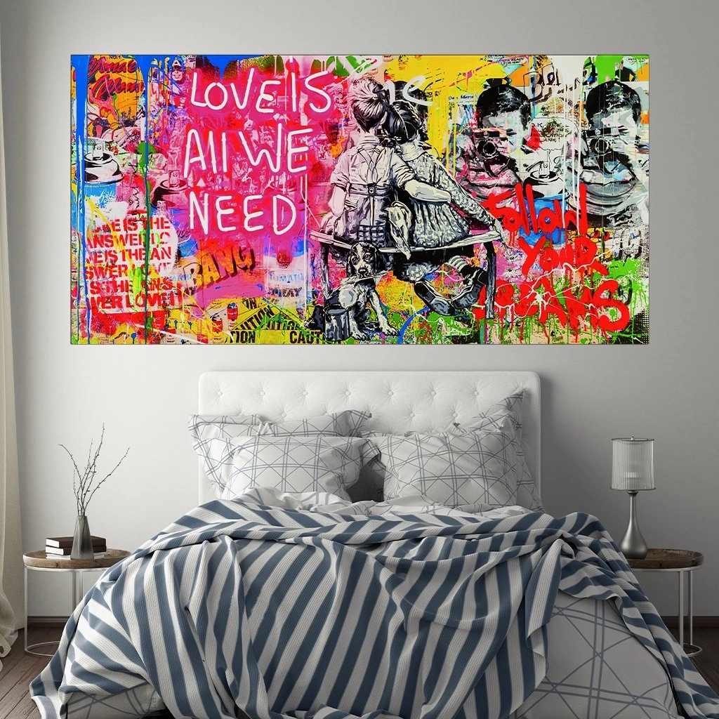 Love is all we need by Banksy