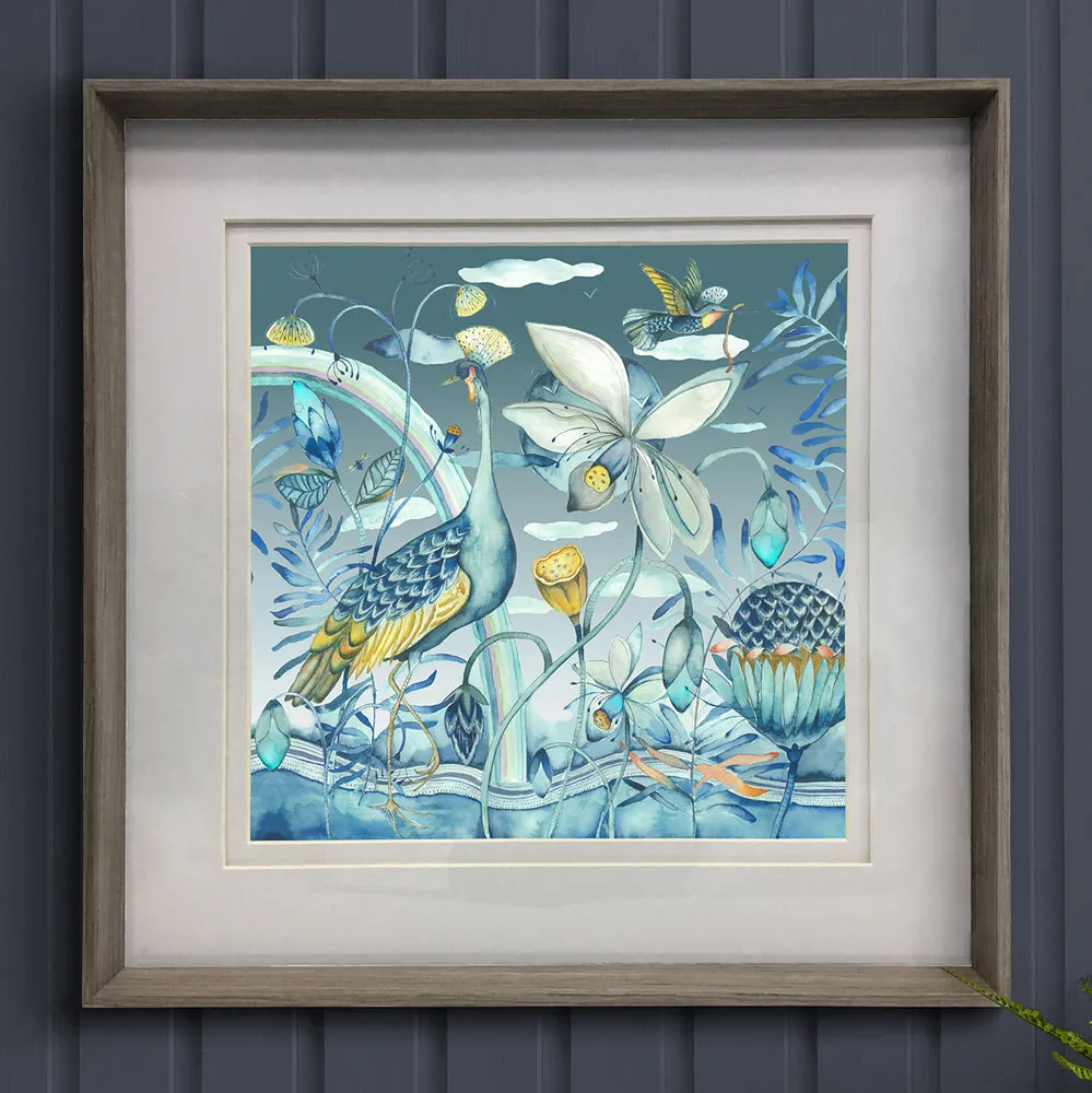 Luan Framed Print Nut