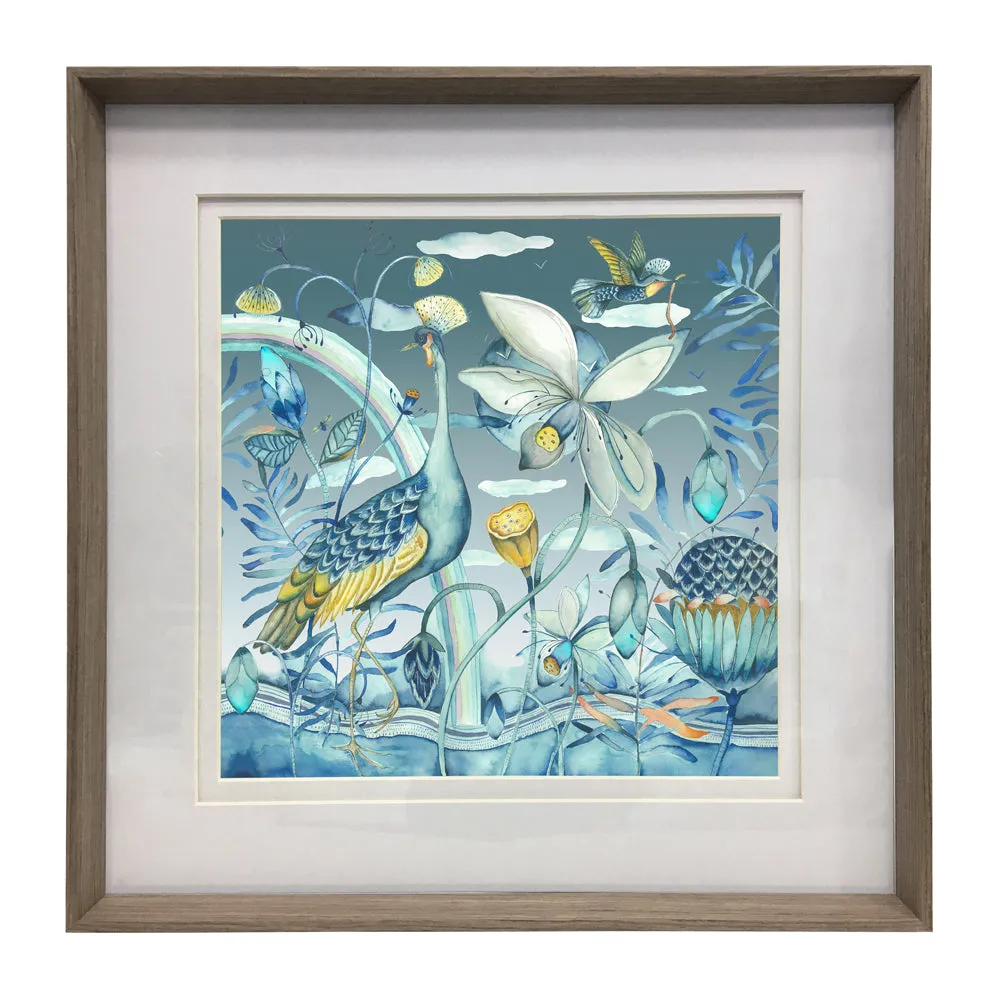 Luan Framed Print Nut