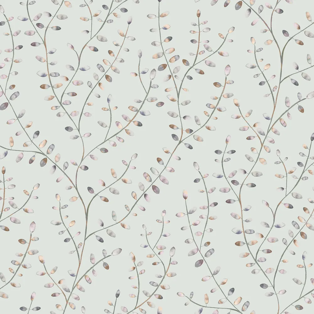 Lucia Printed Cotton Made to Measure Roman Blinds Coral/Cloud