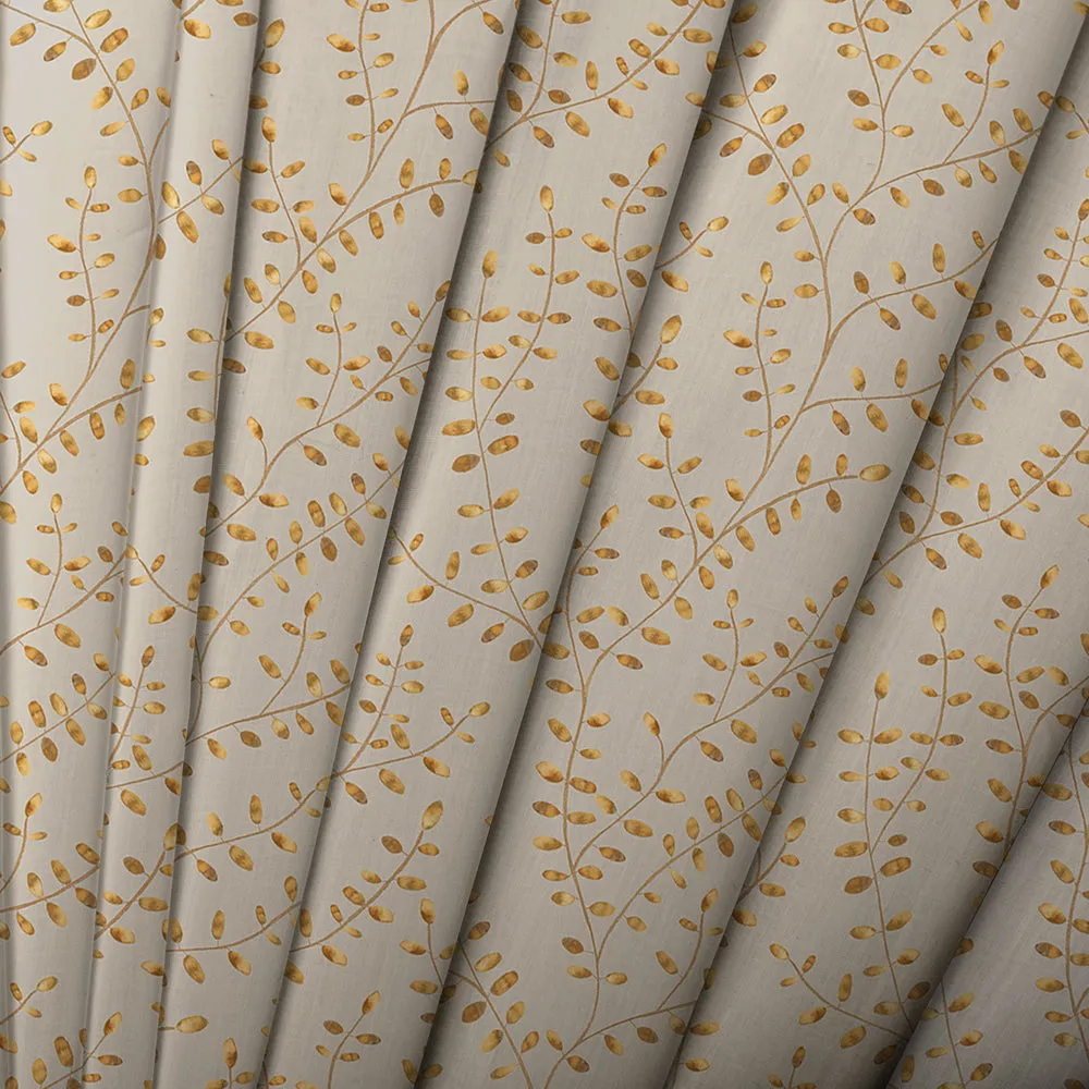 Lucia Printed Cotton Made to Measure Roman Blinds Russet