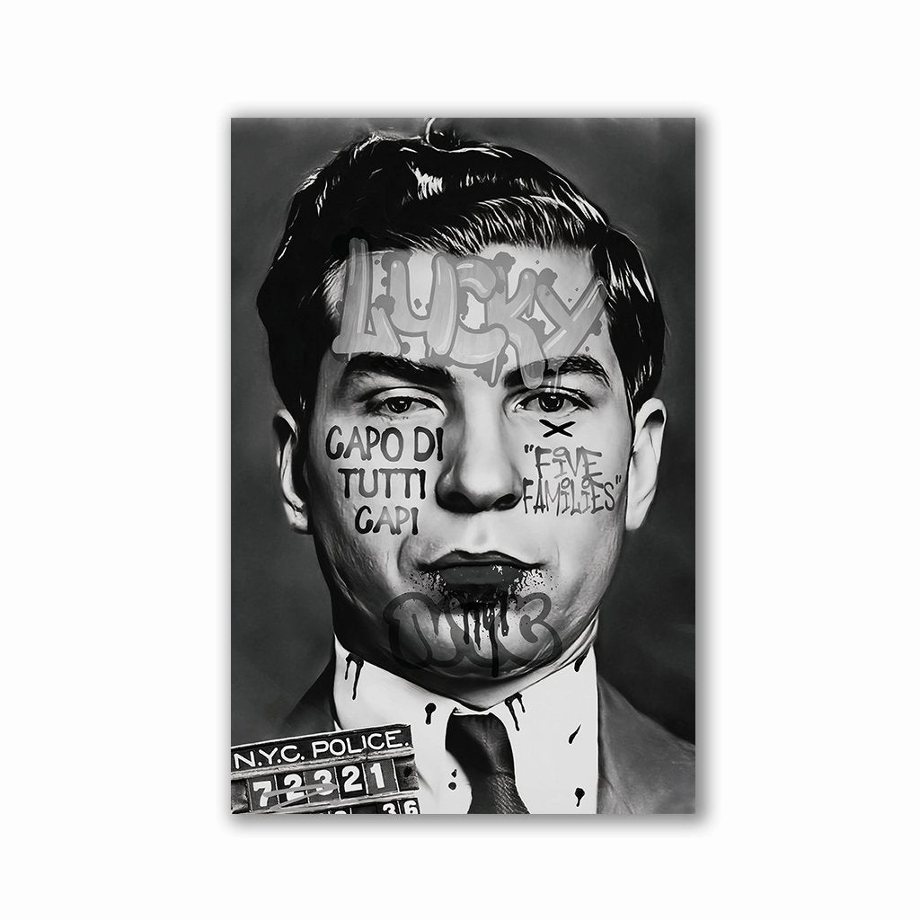 Lucky Capo by Zuppini framed mural artwork