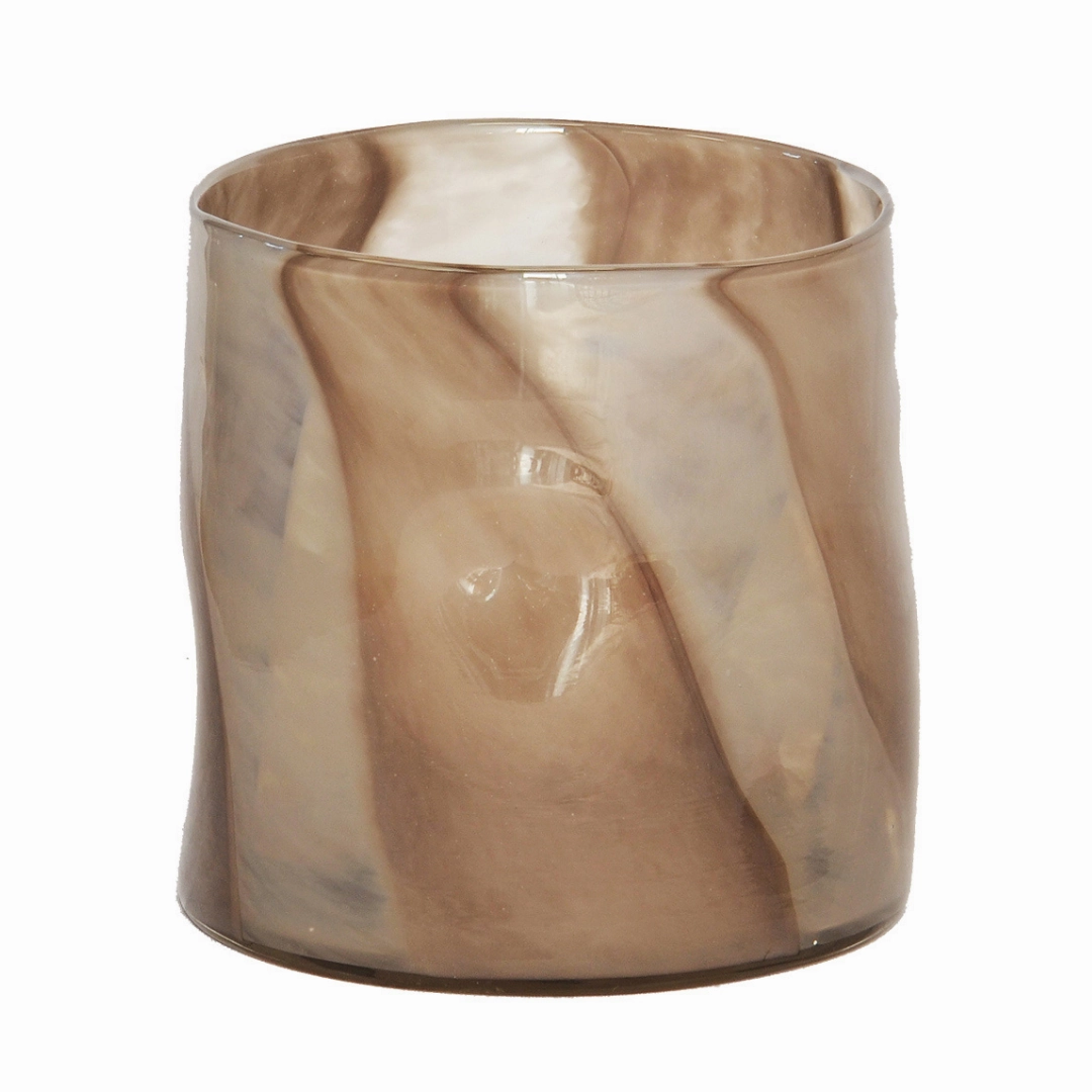 Lustre mushroom vase small