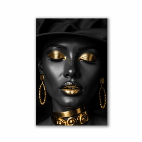 Luxury in Black by Adrian Vieri framed mural artwork