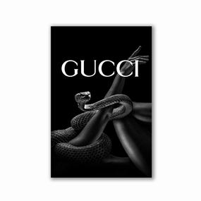 Luxury Snake by Adrian Vieriu framed mural artwork