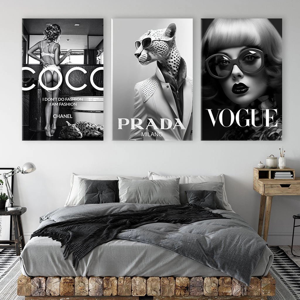 Luxury Stars - Triptych by Adrian Vieriu 