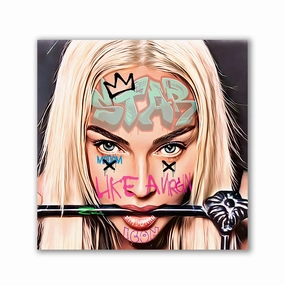 Madonna Virgin by Zuppini framed mural artwork
