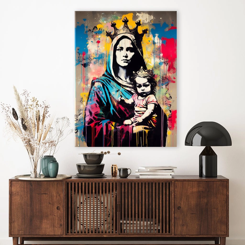 Madonna with Child by Frank Daske