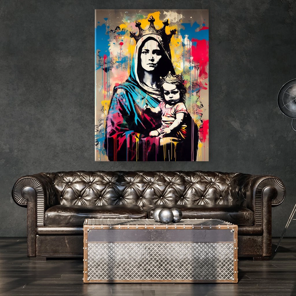Madonna with Child by Frank Daske
