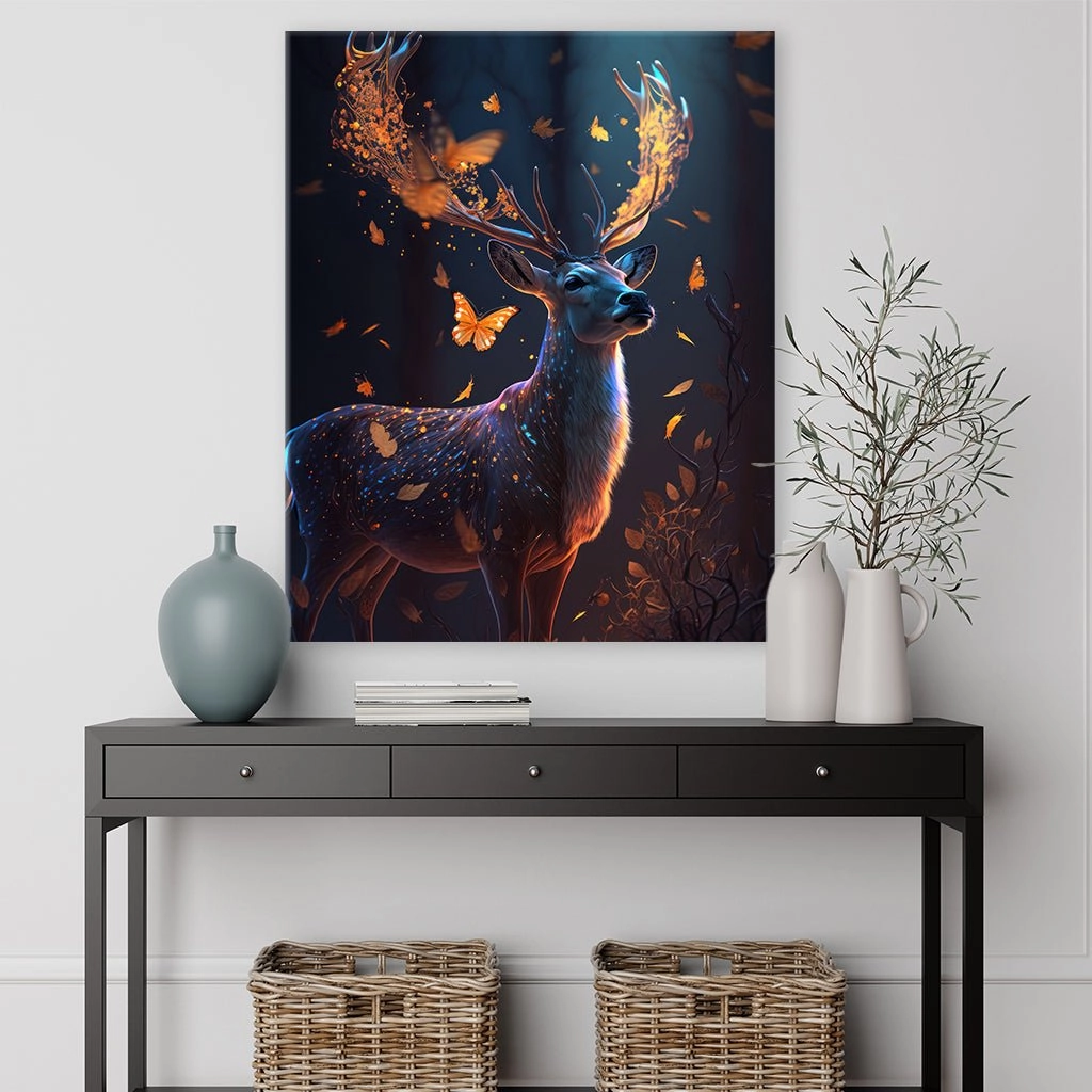 Magical Dream Deer by Zenzdesign