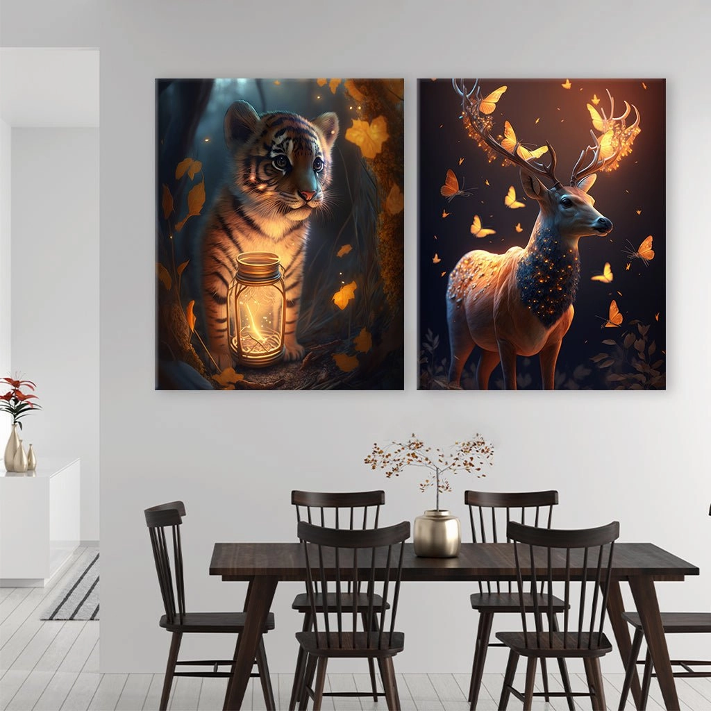 Magical Wildlife - Duo by Zenzdesign