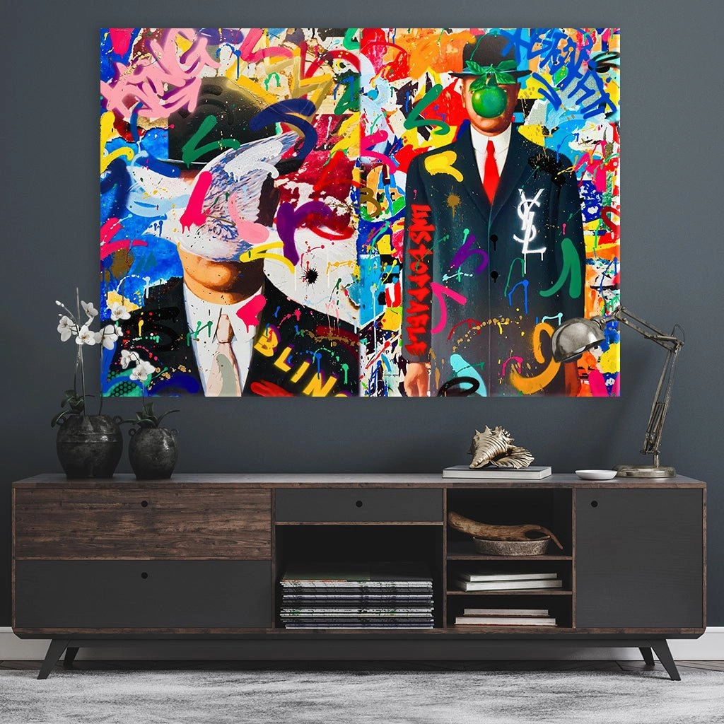 Magritte Urban by RS Artist