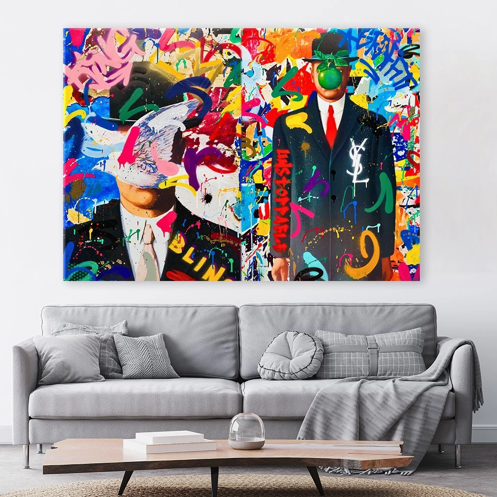 Magritte Urban by RS Artist