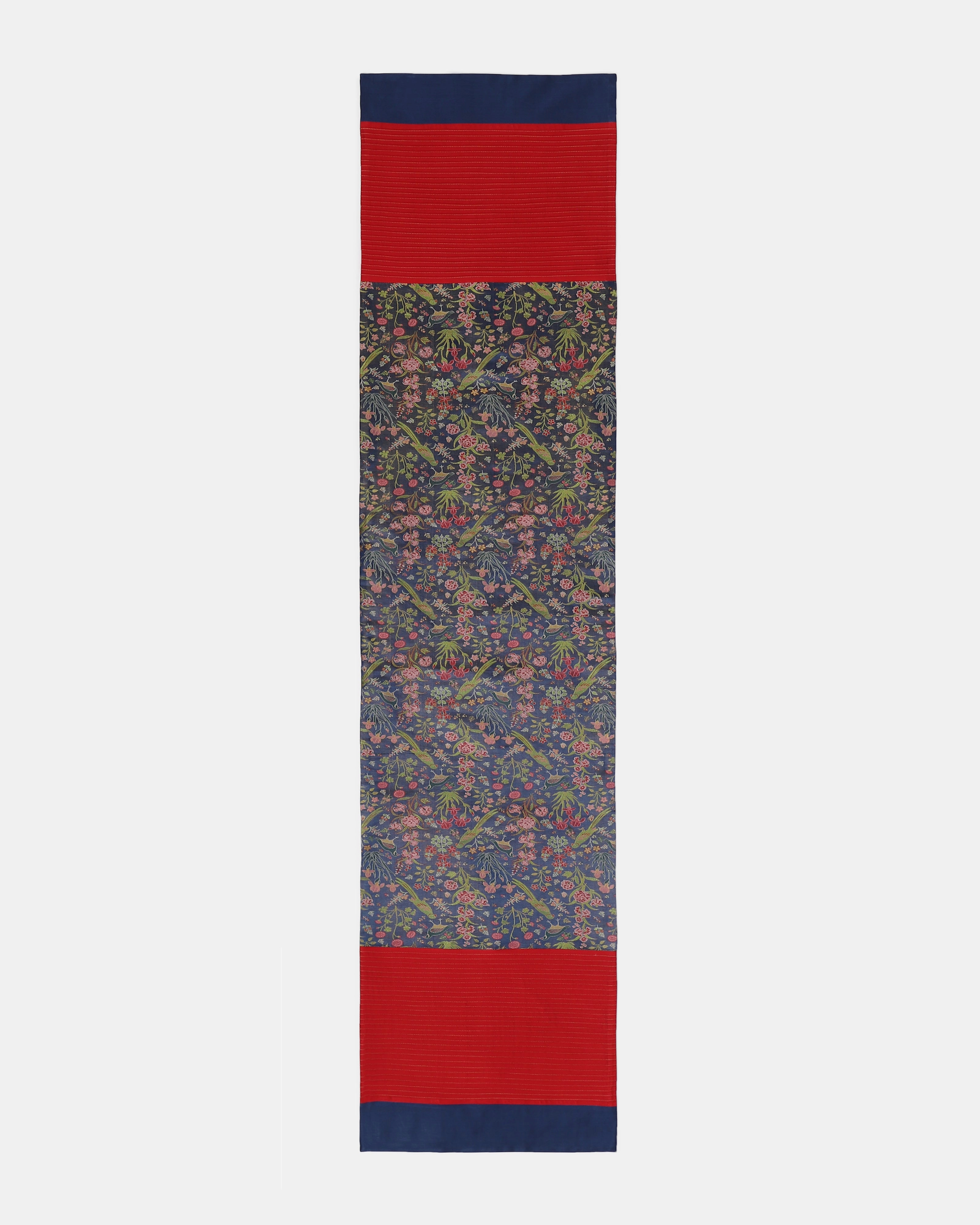 Mahtab Bagh Tanchoi Silk Table Runner