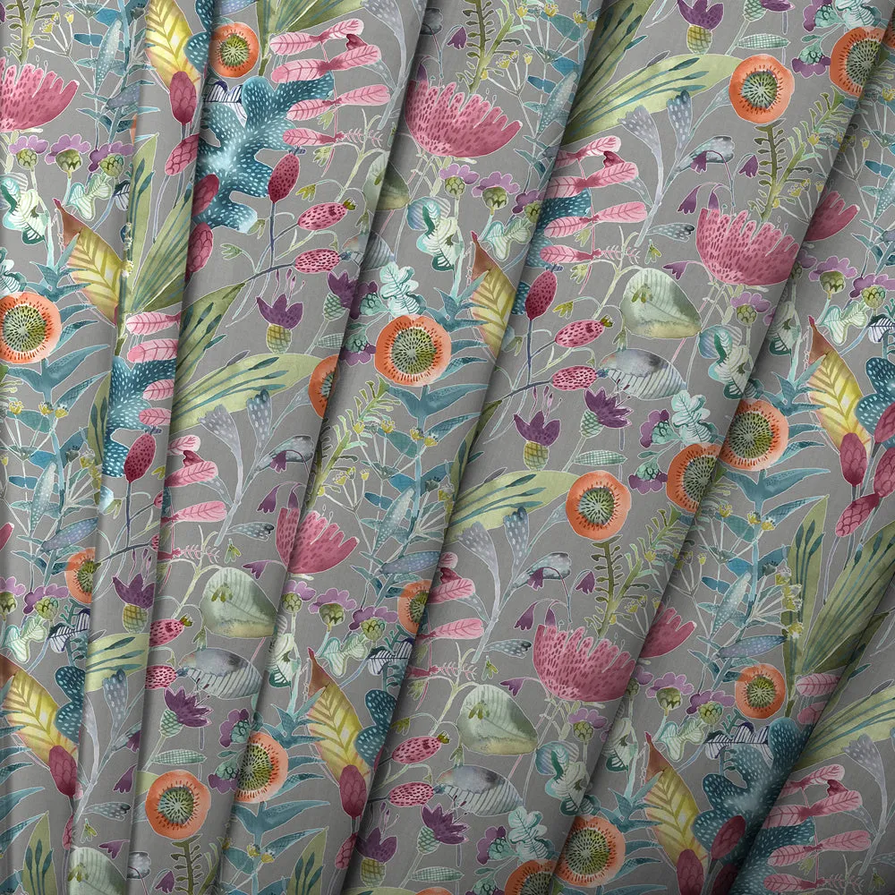 Maizey Printed Cotton Made to Measure Roman Blinds Persimmon