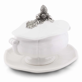 Majestic Forest Tureen mini desktop sculpture