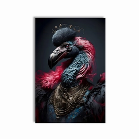Majestic Warrior by Juliano de Araujo framed mural artwork