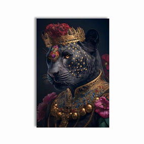 Majesty of darkness by Juliano de Araujo framed mural artwork