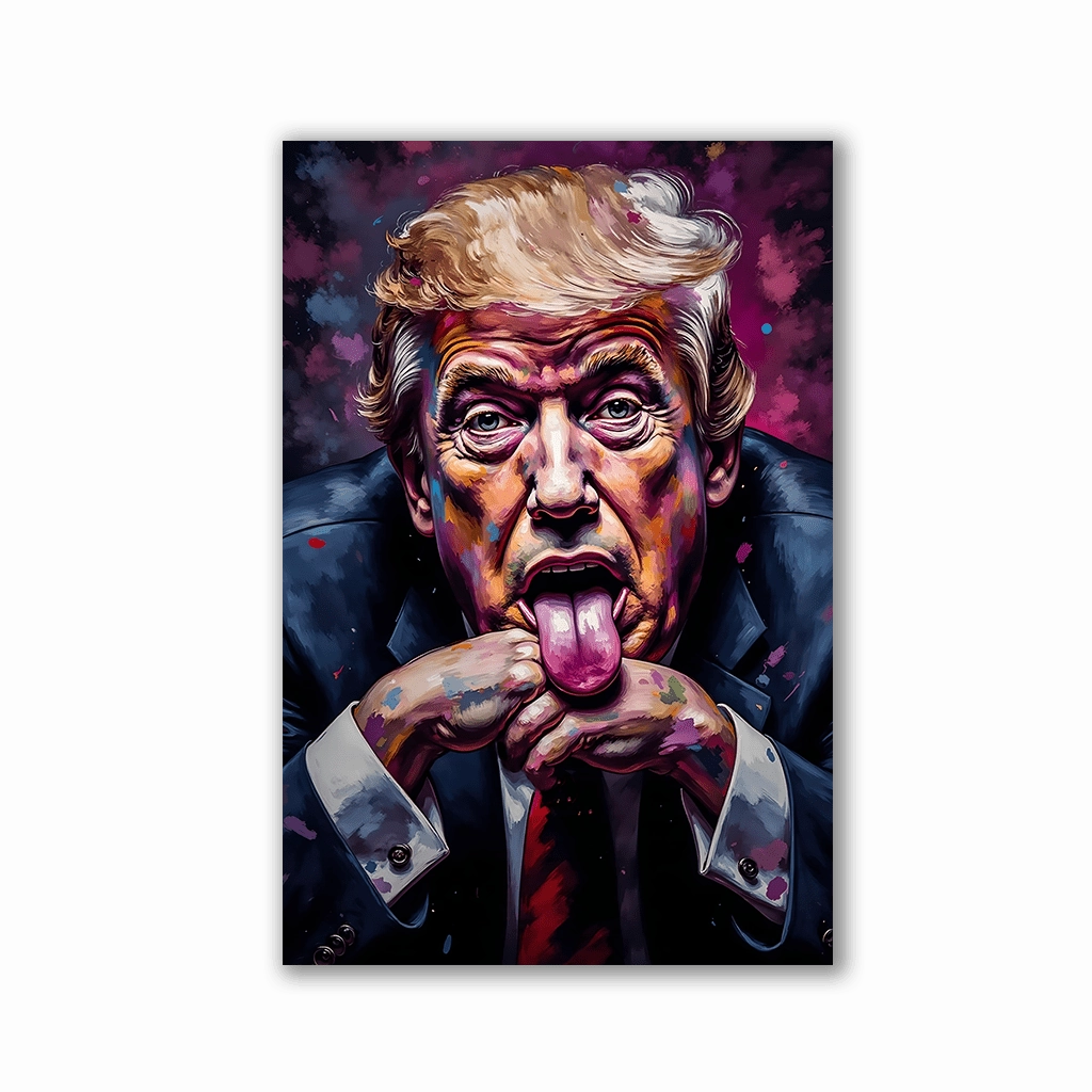 Make Art Great Again by Adrian Vieriu framed mural artwork