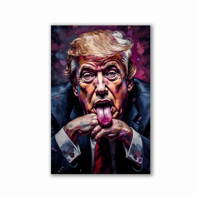 Make Art Great Again by Adrian Vieriu framed mural artwork