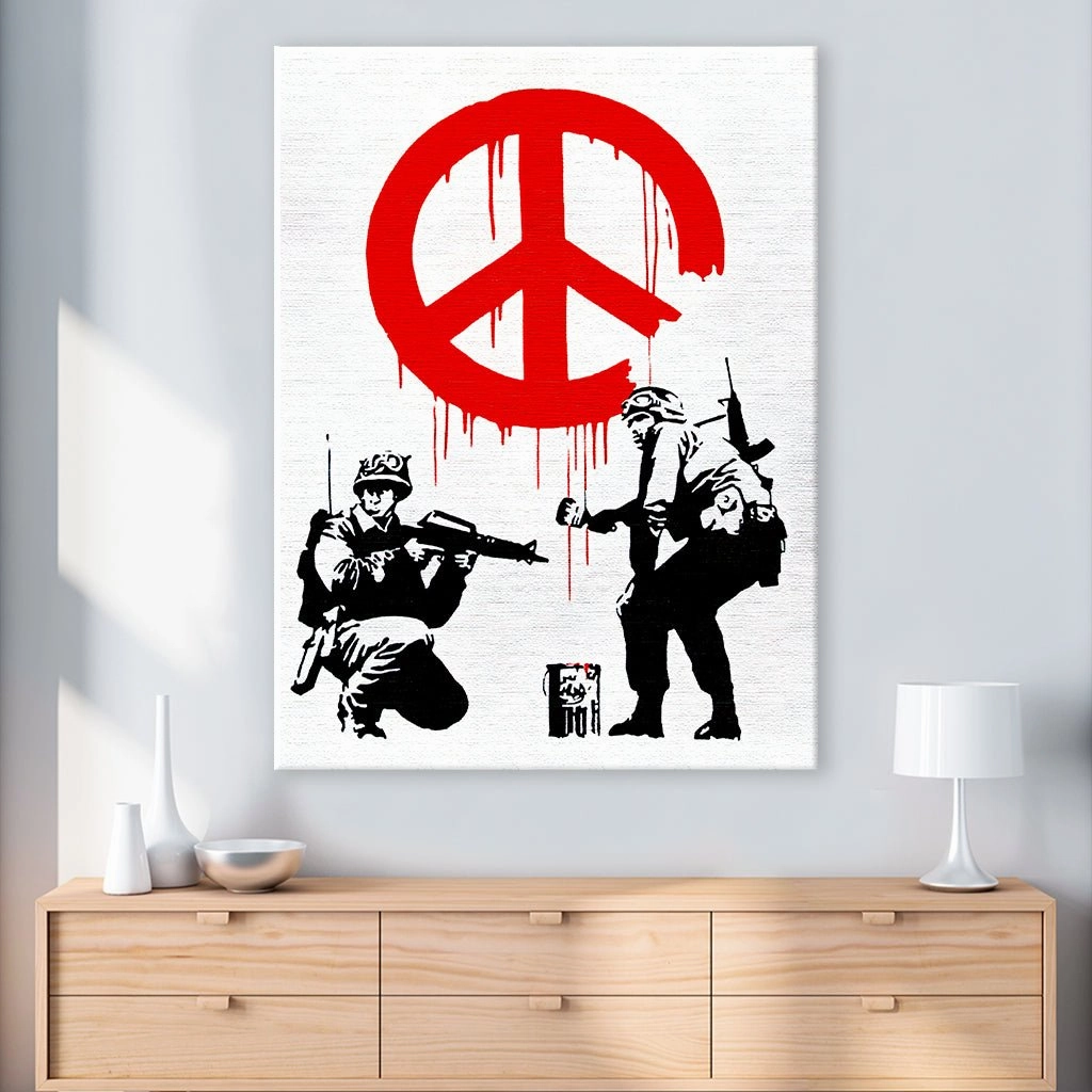 Make Peace not War by Banksy 