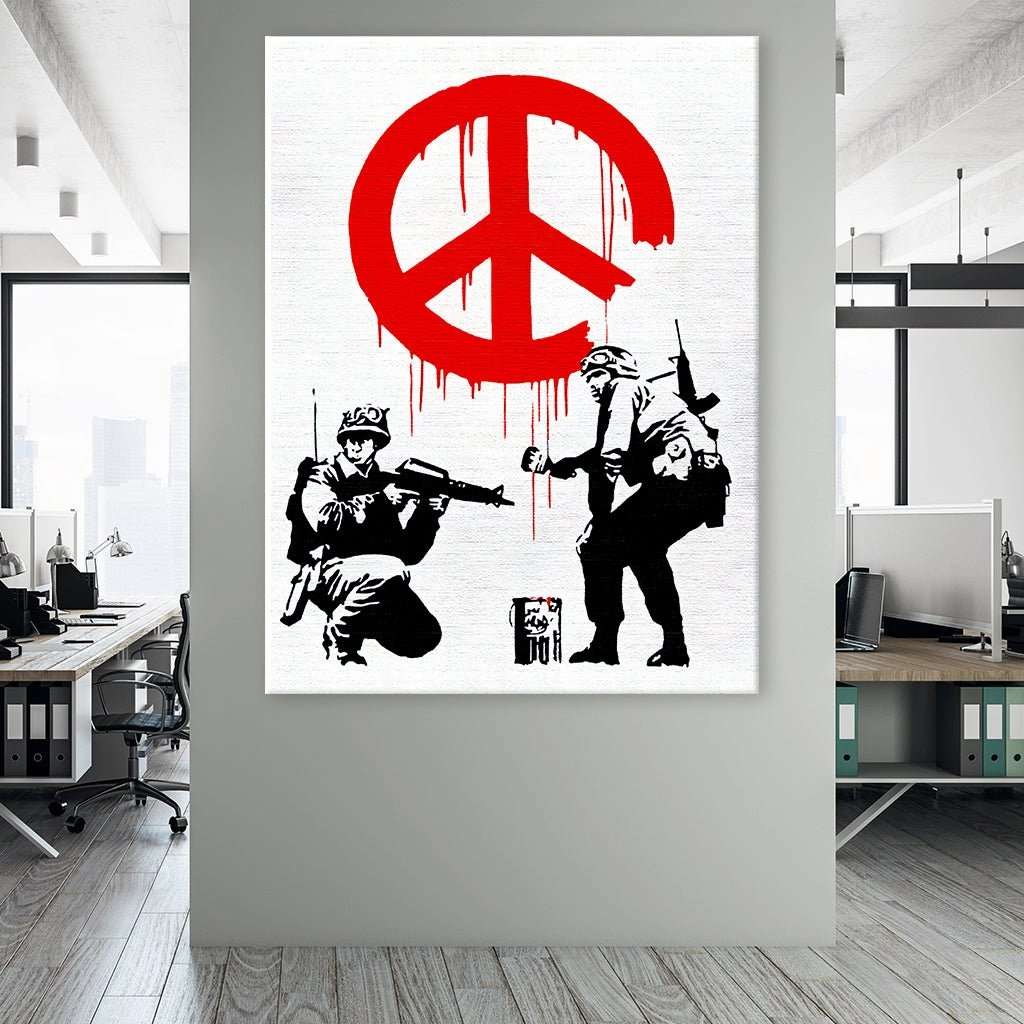 Make Peace not War by Banksy 